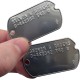 Steven Rogers 'Captain America' WWII Style Military Dog Tags - Notched Before 1965 WW2 - Stainless Steel - Chain Included Steven Rogers 'Captain America' WWII Style Military Dog Tags - Notched Before 1965 WW2 - Stainless Steel - Chain Included