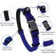 Strong Dog Collar Medium Dogs - Orange Reflective Padded Dog Collars - Adjustable - Safety Metal Buckle, Aluminium V-Ring Strong Dog Collar Medium Dogs - Orange Reflective Padded Dog Collars - Adjustable - Safety Metal Buckle, Aluminium V-Ring