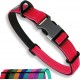 Strong Dog Collar Medium Dogs - Orange Reflective Padded Dog Collars - Adjustable - Safety Metal Buckle, Aluminium V-Ring Strong Dog Collar Medium Dogs - Orange Reflective Padded Dog Collars - Adjustable - Safety Metal Buckle, Aluminium V-Ring
