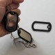 TENDYCOCO Pack of 12 Dog ID Tags Silicone Army Pet Tags Patrol Cap Cover