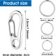TIESOME Dog Tag Clips with Rings, Pack of 6 Dog Tags Clips 18 Pieces Brand Rings Stainless Steel Pet Tags Clip Dog Tags Holder Quick Release for Collar and Harness 1.3 x 0.6 Inches TIESOME Dog Tag Clips with Rings, Pack of 6 Dog Tags Clips 18 Pieces Brand Rings Stainless Steel Pet Tags Clip Dog Tags Holder Quick Release for Collar and Harness 1.3 x 0.6 Inches