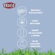 TRIXIE CityStyle 1971416 Dog Collar S-M: Neck Circumference 30-37 cm/20 mm Light Grey - High-Quality PVC Collar for Small - Medium Dogs, Adjustable, Water-Repellent and Wipe-Clean