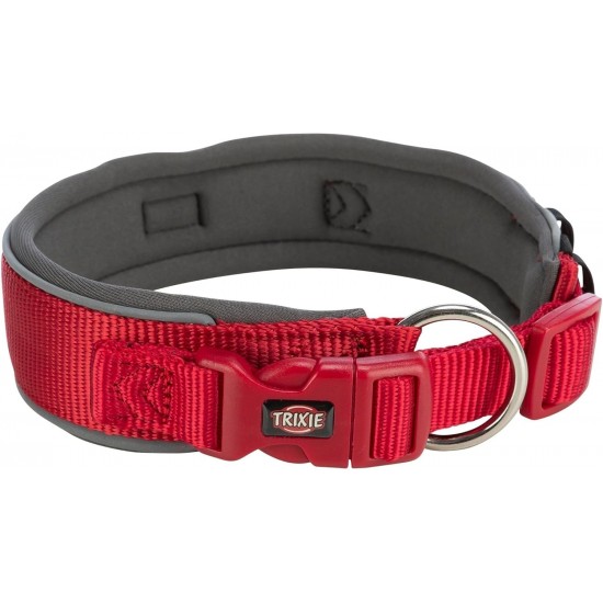 TRIXIE Premium Collar Size L-XL, Neck Circumference 53-62 cm/50 mm in Black - Fully Adjustable Dog Collar for Medium to Large Dogs, Neoprene Padded - 1995901 TRIXIE Premium Collar Size L-XL, Neck Circumference 53-62 cm/50 mm in Black - Fully Adjustable Dog Collar for Medium to Large Dogs, Neoprene Padded - 1995901