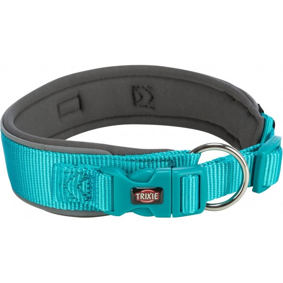 TRIXIE Premium Collar Size L-XL, Neck Circumference 53-62 cm/50 mm in Black - Fully Adjustable Dog Collar for Medium to Large Dogs, Neoprene Padded - 1995901 TRIXIE Premium Collar Size L-XL, Neck Circumference 53-62 cm/50 mm in Black - Fully Adjustable Dog Collar for Medium to Large Dogs, Neoprene Padded - 1995901