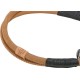 TRIXIE Zug-Stopp BE Nordic Dog Collar Made of Leather S-M Brown - Comfortable Dog Collar for Small and Medium Dogs with Pull Control - Robust & Elegant - 17121 TRIXIE Zug-Stopp BE Nordic Dog Collar Made of Leather S-M Brown - Comfortable Dog Collar for Small and Medium Dogs with Pull Control - Robust & Elegant - 17121
