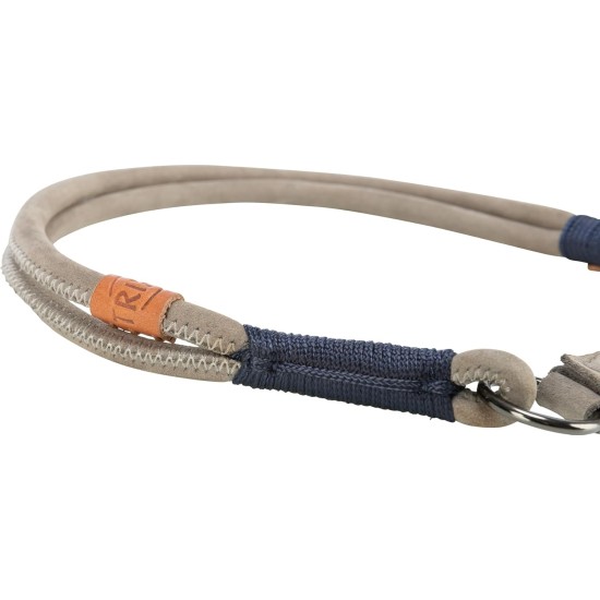 TRIXIE Zug-Stopp BE Nordic Dog Collar Made of Leather S-M Brown - Comfortable Dog Collar for Small and Medium Dogs with Pull Control - Robust & Elegant - 17121 TRIXIE Zug-Stopp BE Nordic Dog Collar Made of Leather S-M Brown - Comfortable Dog Collar for Small and Medium Dogs with Pull Control - Robust & Elegant - 17121