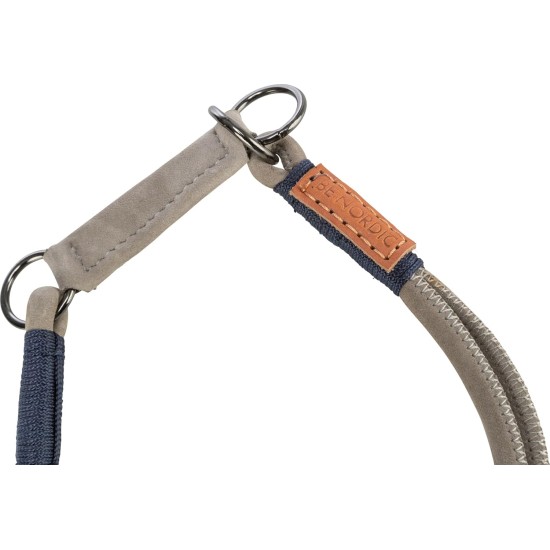 TRIXIE Zug-Stopp BE Nordic Dog Collar Made of Leather S-M Brown - Comfortable Dog Collar for Small and Medium Dogs with Pull Control - Robust & Elegant - 17121 TRIXIE Zug-Stopp BE Nordic Dog Collar Made of Leather S-M Brown - Comfortable Dog Collar for Small and Medium Dogs with Pull Control - Robust & Elegant - 17121