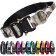 TSPRO Premium Dog Collar with Handle, Thick, Adjustable, Tactical Dog Collar, Heavy-Duty Design, Quick-Release Metal Buckle, for Medium to Large Dogs, M, Green TSPRO Premium Dog Collar with Handle, Thick, Adjustable, Tactical Dog Collar, Heavy-Duty Design, Quick-Release Metal Buckle, for Medium to Large Dogs, M, Green