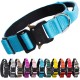 TSPRO Premium Dog Collar with Handle, Thick, Adjustable, Tactical Dog Collar, Heavy-Duty Design, Quick-Release Metal Buckle, for Medium to Large Dogs, M, Green TSPRO Premium Dog Collar with Handle, Thick, Adjustable, Tactical Dog Collar, Heavy-Duty Design, Quick-Release Metal Buckle, for Medium to Large Dogs, M, Green