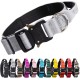 TSPRO Premium Dog Collar with Handle, Thick, Adjustable, Tactical Dog Collar, Heavy-Duty Design, Quick-Release Metal Buckle, for Medium to Large Dogs, M, Green TSPRO Premium Dog Collar with Handle, Thick, Adjustable, Tactical Dog Collar, Heavy-Duty Design, Quick-Release Metal Buckle, for Medium to Large Dogs, M, Green