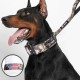 TSPRO Premium Dog Collar with Handle, Thick, Adjustable, Tactical Dog Collar, Heavy-Duty Design, Quick-Release Metal Buckle, for Medium to Large Dogs, M, Green TSPRO Premium Dog Collar with Handle, Thick, Adjustable, Tactical Dog Collar, Heavy-Duty Design, Quick-Release Metal Buckle, for Medium to Large Dogs, M, Green