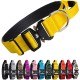 TSPRO Premium Dog Collar with Handle, Thick, Adjustable, Tactical Dog Collar, Heavy-Duty Design, Quick-Release Metal Buckle, for Medium to Large Dogs, M, Green TSPRO Premium Dog Collar with Handle, Thick, Adjustable, Tactical Dog Collar, Heavy-Duty Design, Quick-Release Metal Buckle, for Medium to Large Dogs, M, Green