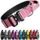 TSPRO Premium Dog Collar with Handle, Thick, Adjustable, Tactical Dog Collar, Heavy-Duty Design, Quick-Release Metal Buckle, for Medium to Large Dogs, M, Green TSPRO Premium Dog Collar with Handle, Thick, Adjustable, Tactical Dog Collar, Heavy-Duty Design, Quick-Release Metal Buckle, for Medium to Large Dogs, M, Green