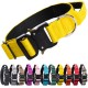 TSPRO Premium Dog Collar with Handle, Thick, Adjustable, Tactical Dog Collar, Heavy-Duty Design, Quick-Release Metal Buckle, for Medium to Large Dogs, M, Green TSPRO Premium Dog Collar with Handle, Thick, Adjustable, Tactical Dog Collar, Heavy-Duty Design, Quick-Release Metal Buckle, for Medium to Large Dogs, M, Green
