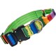 TSPRO Premium Dog Collar with Handle, Thick, Adjustable, Tactical Dog Collar, Heavy-Duty Design, Quick-Release Metal Buckle, for Medium to Large Dogs, M, Green TSPRO Premium Dog Collar with Handle, Thick, Adjustable, Tactical Dog Collar, Heavy-Duty Design, Quick-Release Metal Buckle, for Medium to Large Dogs, M, Green