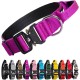 TSPRO Premium Dog Collar with Handle, Thick, Adjustable, Tactical Dog Collar, Heavy-Duty Design, Quick-Release Metal Buckle, for Medium to Large Dogs, M, Green TSPRO Premium Dog Collar with Handle, Thick, Adjustable, Tactical Dog Collar, Heavy-Duty Design, Quick-Release Metal Buckle, for Medium to Large Dogs, M, Green