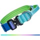 TSPRO Premium Dog Collar with Handle, Thick, Adjustable, Tactical Dog Collar, Heavy-Duty Design, Quick-Release Metal Buckle, for Medium to Large Dogs, M, Green TSPRO Premium Dog Collar with Handle, Thick, Adjustable, Tactical Dog Collar, Heavy-Duty Design, Quick-Release Metal Buckle, for Medium to Large Dogs, M, Green