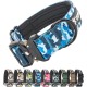 TSPRO Premium Dog Collar with Handle, Thick, Adjustable, Tactical Dog Collar, Heavy-Duty Design, Quick-Release Metal Buckle, for Medium to Large Dogs, M, Green TSPRO Premium Dog Collar with Handle, Thick, Adjustable, Tactical Dog Collar, Heavy-Duty Design, Quick-Release Metal Buckle, for Medium to Large Dogs, M, Green