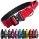 TSPRO Premium Dog Collar with Handle, Thick, Adjustable, Tactical Dog Collar, Heavy-Duty Design, Quick-Release Metal Buckle, for Medium to Large Dogs, M, Green TSPRO Premium Dog Collar with Handle, Thick, Adjustable, Tactical Dog Collar, Heavy-Duty Design, Quick-Release Metal Buckle, for Medium to Large Dogs, M, Green