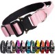 TSPRO Premium Dog Collar with Handle, Thick, Adjustable, Tactical Dog Collar, Heavy-Duty Design, Quick-Release Metal Buckle, for Medium to Large Dogs, M, Green TSPRO Premium Dog Collar with Handle, Thick, Adjustable, Tactical Dog Collar, Heavy-Duty Design, Quick-Release Metal Buckle, for Medium to Large Dogs, M, Green