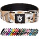 TSPRO Tactical Dog Collar, Robust Collar for Dogs with Metal Buckle Closure, 3.3 cm Wide, Adjustable and Thick for Small Dogs (Geometric S) TSPRO Tactical Dog Collar, Robust Collar for Dogs with Metal Buckle Closure, 3.3 cm Wide, Adjustable and Thick for Small Dogs (Geometric S)