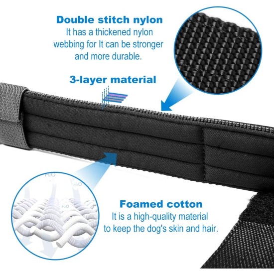 TSPRO Tactical Dog Collar, Robust Collar for Dogs with Metal Buckle Closure, 3.3 cm Wide, Adjustable and Thick for Small Dogs (Geometric S) TSPRO Tactical Dog Collar, Robust Collar for Dogs with Metal Buckle Closure, 3.3 cm Wide, Adjustable and Thick for Small Dogs (Geometric S)
