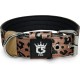 TSPRO Tactical Dog Collar, Robust Collar for Dogs with Metal Buckle Closure, 3.3 cm Wide, Adjustable and Thick for Small Dogs (Geometric S) TSPRO Tactical Dog Collar, Robust Collar for Dogs with Metal Buckle Closure, 3.3 cm Wide, Adjustable and Thick for Small Dogs (Geometric S)