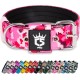 TSPRO Tactical Dog Collar, Robust Collar for Dogs with Metal Buckle Closure, 3.3 cm Wide, Adjustable and Thick for Small Dogs (Geometric S) TSPRO Tactical Dog Collar, Robust Collar for Dogs with Metal Buckle Closure, 3.3 cm Wide, Adjustable and Thick for Small Dogs (Geometric S)