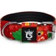TSPRO Tactical Dog Collar, Robust Collar for Dogs with Metal Buckle Closure, 3.3 cm Wide, Adjustable and Thick for Small Dogs (Geometric S) TSPRO Tactical Dog Collar, Robust Collar for Dogs with Metal Buckle Closure, 3.3 cm Wide, Adjustable and Thick for Small Dogs (Geometric S)