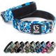 TSPRO Tactical Dog Collar, Robust Collar for Dogs with Metal Buckle Closure, 3.3 cm Wide, Adjustable and Thick for Small Dogs (Geometric S) TSPRO Tactical Dog Collar, Robust Collar for Dogs with Metal Buckle Closure, 3.3 cm Wide, Adjustable and Thick for Small Dogs (Geometric S)
