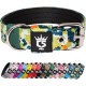 TSPRO Tactical Dog Collar, Robust Collar for Dogs with Metal Buckle Closure, 3.3 cm Wide, Adjustable and Thick for Small Dogs (Geometric S) TSPRO Tactical Dog Collar, Robust Collar for Dogs with Metal Buckle Closure, 3.3 cm Wide, Adjustable and Thick for Small Dogs (Geometric S)