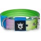 TSPRO Tactical Dog Collar, Robust Collar for Dogs with Metal Buckle Closure, 3.3 cm Wide, Adjustable and Thick for Small Dogs (Geometric S) TSPRO Tactical Dog Collar, Robust Collar for Dogs with Metal Buckle Closure, 3.3 cm Wide, Adjustable and Thick for Small Dogs (Geometric S)