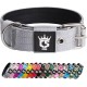 TSPRO Tactical Dog Collar, Robust Collar for Dogs with Metal Buckle Closure, 3.3 cm Wide, Adjustable and Thick for Small Dogs (Geometric S) TSPRO Tactical Dog Collar, Robust Collar for Dogs with Metal Buckle Closure, 3.3 cm Wide, Adjustable and Thick for Small Dogs (Geometric S)