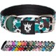 TSPRO Tactical Dog Collar, Robust Collar for Dogs with Metal Buckle Closure, 3.3 cm Wide, Adjustable and Thick for Small Dogs (Geometric S) TSPRO Tactical Dog Collar, Robust Collar for Dogs with Metal Buckle Closure, 3.3 cm Wide, Adjustable and Thick for Small Dogs (Geometric S)