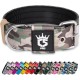 TSPRO Tactical Dog Collar, Robust Collar for Dogs with Metal Buckle Closure, 3.3 cm Wide, Adjustable and Thick for Small Dogs (Geometric S) TSPRO Tactical Dog Collar, Robust Collar for Dogs with Metal Buckle Closure, 3.3 cm Wide, Adjustable and Thick for Small Dogs (Geometric S)