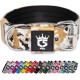 TSPRO Tactical Dog Collar, Robust Collar for Dogs with Metal Buckle Closure, 3.3 cm Wide, Adjustable and Thick for Small Dogs (Geometric S) TSPRO Tactical Dog Collar, Robust Collar for Dogs with Metal Buckle Closure, 3.3 cm Wide, Adjustable and Thick for Small Dogs (Geometric S)
