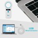 Tera Pet Microchip Reader Scanner Animal Chip ID Scanner with OLED Display Screen Rechargeable Data Memory Tag Scanner for Dogs Cats Animal Management White Tera Pet Microchip Reader Scanner Animal Chip ID Scanner with OLED Display Screen Rechargeable Data Memory Tag Scanner for Dogs Cats Animal Management White