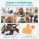 Tera Pet Microchip Reader Scanner Animal Chip ID Scanner with OLED Display Screen Rechargeable Data Memory Tag Scanner for Dogs Cats Animal Management White Tera Pet Microchip Reader Scanner Animal Chip ID Scanner with OLED Display Screen Rechargeable Data Memory Tag Scanner for Dogs Cats Animal Management White