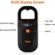 Tera Pet Microchip Reader with D-Buckle, RFID Portable Animal Chip ID Scanner with OLED Display, Rechargeable Pet Tag for Dogs, Cats, Pig, ISO 11784/11785, FDX-B, EMID, Black Tera Pet Microchip Reader with D-Buckle, RFID Portable Animal Chip ID Scanner with OLED Display, Rechargeable Pet Tag for Dogs, Cats, Pig, ISO 11784/11785, FDX-B, EMID, Black