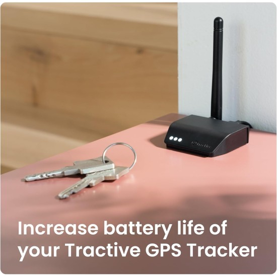 Tractive Base Station - Extend the Battery Life of Your Tractive GPS Tracker for Dogs & Cats Tractive Base Station - Extend the Battery Life of Your Tractive GPS Tracker for Dogs & Cats