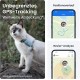 Tractive CAT Mini GPS Tracker for Cats - Market Leader, Live Location, Position History, Health Warnings, Activity Tracking, Collar Included, Subscription Required Tractive CAT Mini GPS Tracker for Cats - Market Leader, Live Location, Position History, Health Warnings, Activity Tracking, Collar Included, Subscription Required