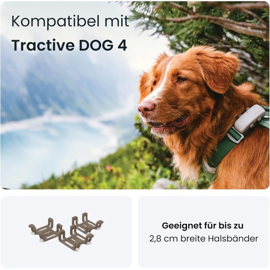 Tractive GPS Tracker for Dogs - Blue Rubber Clips (Extra Large) - Pack of 1 (3 Pack) Tractive GPS Tracker for Dogs - Blue Rubber Clips (Extra Large) - Pack of 1 (3 Pack)