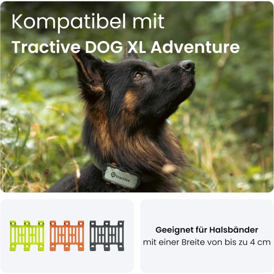 Tractive Rubber Clips (Pack of 3) for Tractive Dog XL GPS Tracker (Brown) Tractive Rubber Clips (Pack of 3) for Tractive Dog XL GPS Tracker (Brown)