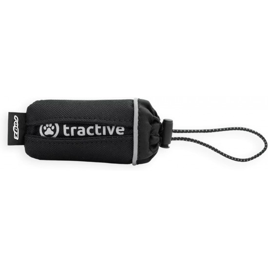 Tractive Tracker Pouch - Secure Your Dog GPS Tracker to the Collar (Includes Velcro Straps) - Black Tractive Tracker Pouch - Secure Your Dog GPS Tracker to the Collar (Includes Velcro Straps) - Black
