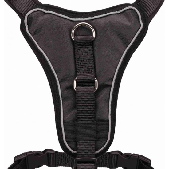 Trixie 1998701 Premium Harness, 70-85 cm/25 mm, Black, L Trixie 1998701 Premium Harness, 70-85 cm/25 mm, Black, L