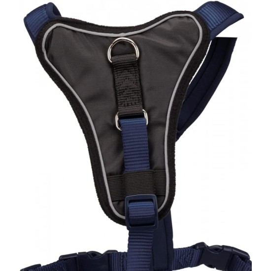 Trixie 1998701 Premium Harness, 70-85 cm/25 mm, Black, L Trixie 1998701 Premium Harness, 70-85 cm/25 mm, Black, L