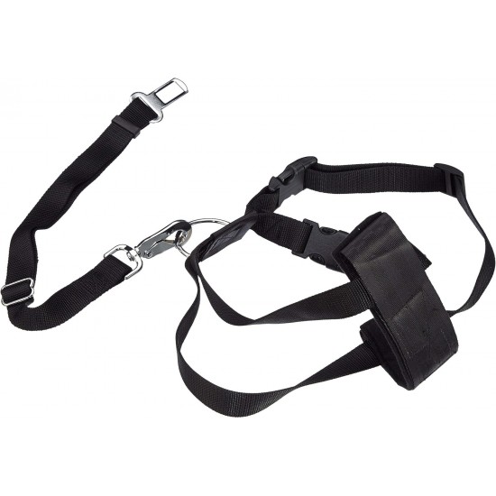 Trixie Car Safety Harness, Medium, Black Trixie Car Safety Harness, Medium, Black