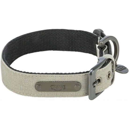 Trixie CityStyle Hundehalsband, Hellgrau, S/M, 30-37 cm, Marke: Trixie - EAN: 4053032681798 Trixie CityStyle Hundehalsband, Hellgrau, S/M, 30-37 cm, Marke: Trixie - EAN: 4053032681798