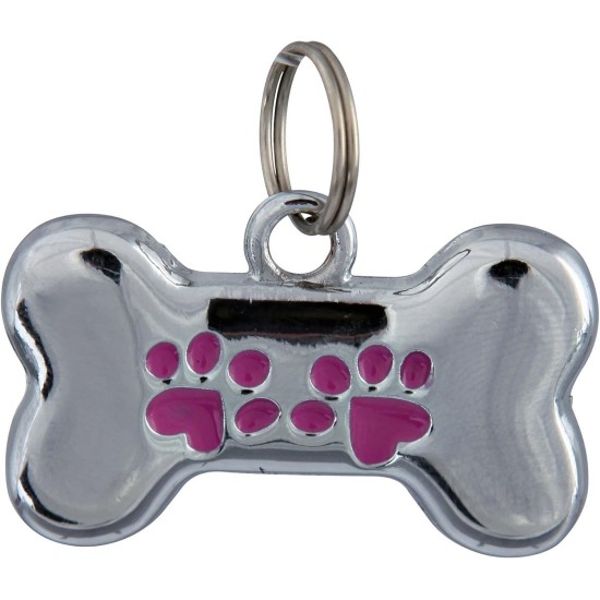 Trixie Fancy Dog Shaped ID Tag, 3.5 x 2.5 cm Trixie Fancy Dog Shaped ID Tag, 3.5 x 2.5 cm