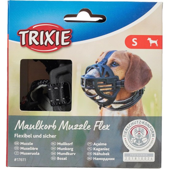 Trixie Muzzle Flex muzzle, silicone Trixie Muzzle Flex muzzle, silicone